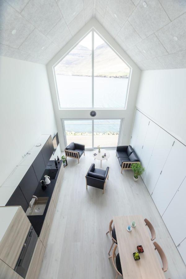 Klaksvík Panorama Boathouseヴィラ エクステリア 写真