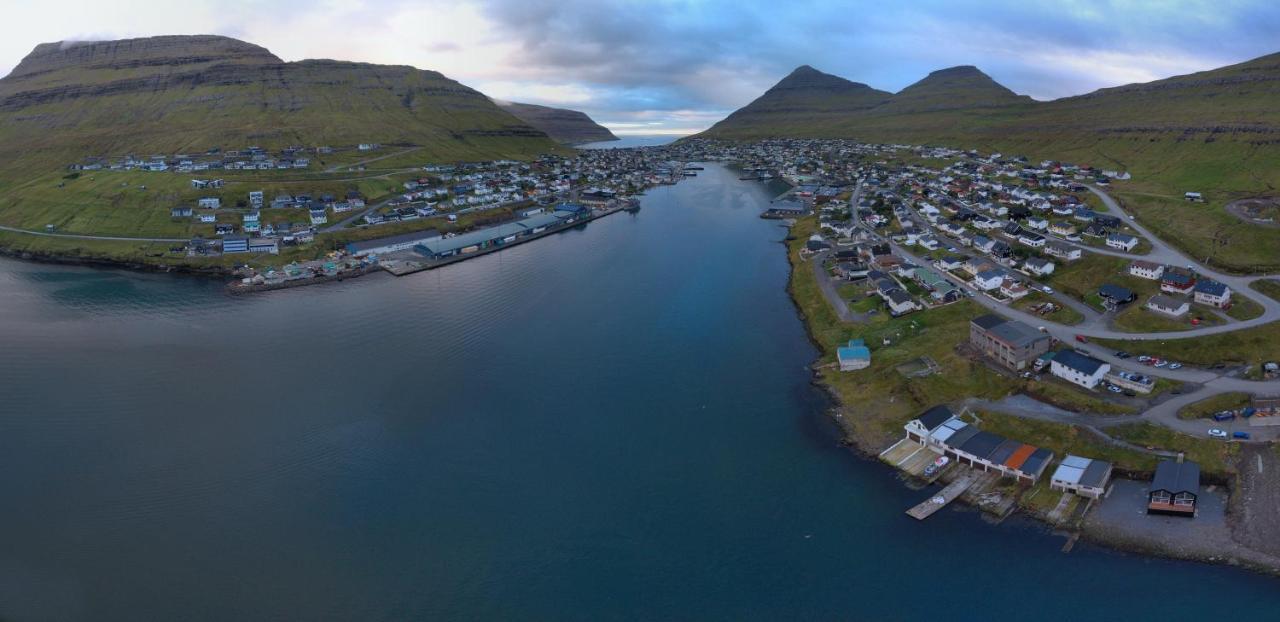 Klaksvík Panorama Boathouseヴィラ エクステリア 写真